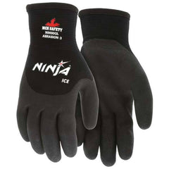 MCR Safety - Work & General Purpose Gloves Application: Cold Coated Area: Palm, Fingers & Knuckles - Industrial Tool & Supply