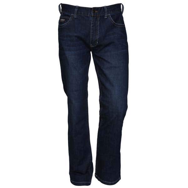 MCR Safety - Pants & Chaps Garment Type: Arc Flash; Flame Resistant Color: Blue Denim - Industrial Tool & Supply