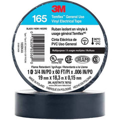 3M - Electrical Tape Width (Inch): 0.75 Length Range: 20" and Larger - Industrial Tool & Supply