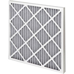 Pleated Air Filter: 20 x 24 x 4″, MERV 10, Carbon Synthetic, Beverage Board Frame, 2,100 CFM