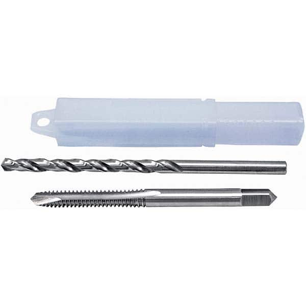 Cle-Line - Tap & Drill Sets Minimum Tap Thread Size (Inch): #10-24 Maximum Tap Thread Size (Inch): #10-24 - Industrial Tool & Supply