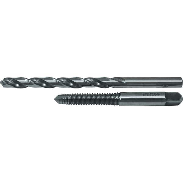 Cle-Line - Tap & Drill Sets Minimum Tap Thread Size (Inch): 5/16-18 Maximum Tap Thread Size (Inch): 5/16-18 - Industrial Tool & Supply