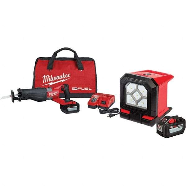 Milwaukee Tool - Cordless Reciprocating Saws Voltage: 18.0 Battery Chemistry: Lithium-Ion - Industrial Tool & Supply