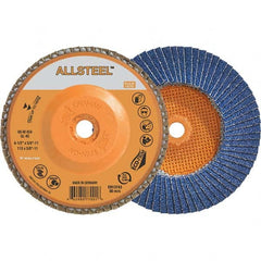 WALTER Surface Technologies - Flap Discs Abrasive Type: Coated Flap Disc Type: Type 27 - Industrial Tool & Supply