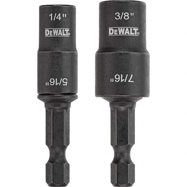 DeWALT - Power & Impact Screwdriver Bit Sets Point Type: Double Ended Tool Type: Nut Driver - Industrial Tool & Supply