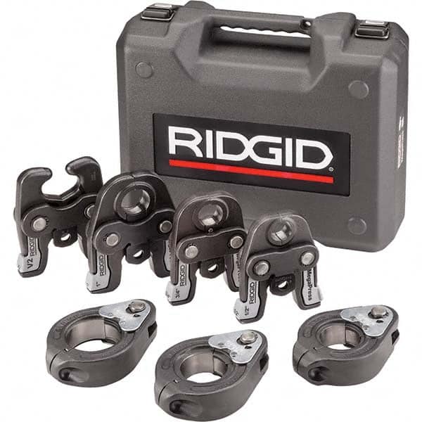 Ridgid - Presser Replacement Jaws Type: Pressing Tool Kit Jaw Size Range: 1/2" to 2" (Inch) - Industrial Tool & Supply