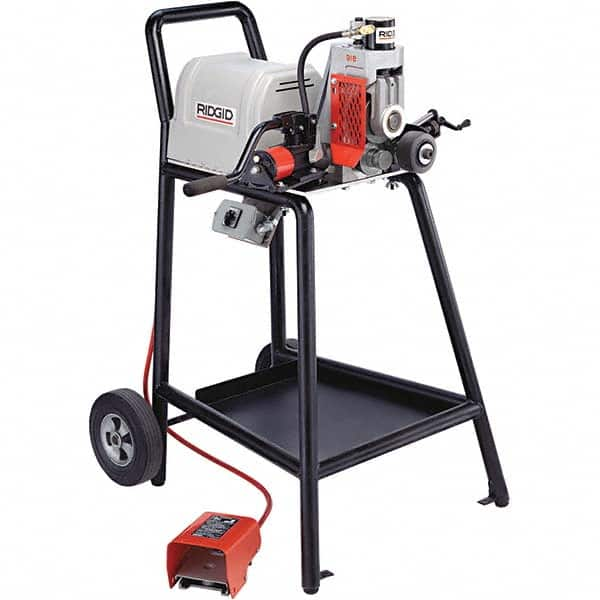 Ridgid - Pipe Roll Groovers Power Type: 115V Induction Motor Machine Type: Portable Roll Groover - Industrial Tool & Supply