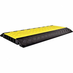 Powerhouse - On Floor Cable Covers Cover Material: Polyethylene Number of Channels: 5 - Industrial Tool & Supply