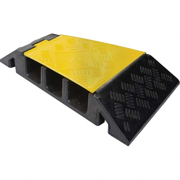Powerhouse - On Floor Cable Covers Cover Material: Polyethylene Number of Channels: 3 - Industrial Tool & Supply