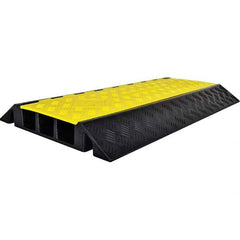 Powerhouse - On Floor Cable Covers Cover Material: Polyethylene Number of Channels: 3 - Industrial Tool & Supply