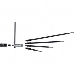 Mitutoyo - Mechanical Inside Micrometers Type: Interchangeable Rod Minimum Measurement (Decimal Inch): 2 - Industrial Tool & Supply