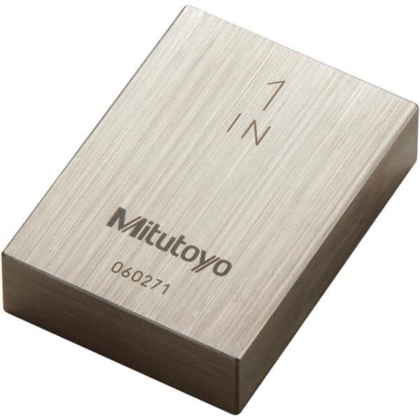 Mitutoyo - Gage Blocks & Spacers Type: Gage Block Size (Decimal Inch): 1.00000 - Industrial Tool & Supply