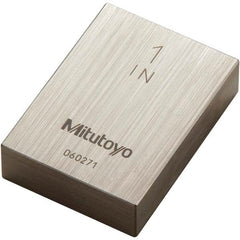 Mitutoyo - Gage Blocks & Spacers Type: Gage Block Size (Decimal Inch): 1.00000 - Industrial Tool & Supply