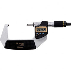 Mitutoyo - Electronic Outside Micrometers Type: Quantumike Minimum Measurement (Decimal Inch): 2.0000 - Industrial Tool & Supply