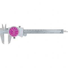 Mitutoyo - Dial Calipers Maximum Measurement (Inch): 6 Dial Graduation (Decimal Inch): 0.001 - Industrial Tool & Supply