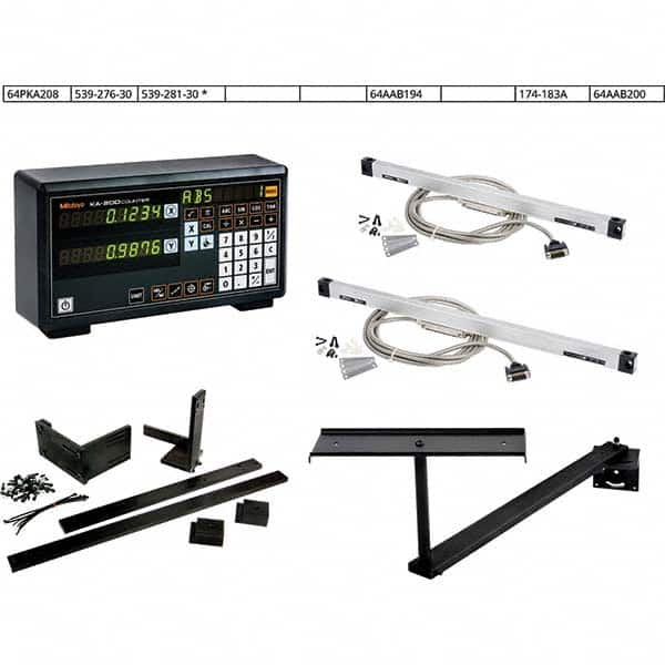 Mitutoyo - Electronic Linear Scales Display Type: LED Output Type: Digital - Industrial Tool & Supply