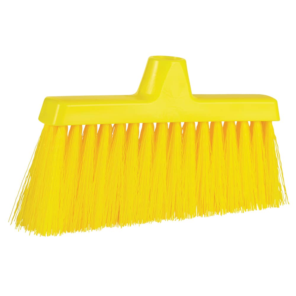 Remco - Angled Brooms Width (Inch): 9.8 Bristle Material: Polypropylene - Industrial Tool & Supply