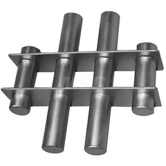 Magnetic Grate Separators & Rods; Magnet Type: Rare Earth (Neodymium); Number of Pieces: 1.000; Diameter (Inch): 8; Diverter: No; Material: Stainless Steel; Shape: Round; Material Grade: 316