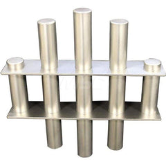 Magnetic Grate Separators & Rods; Magnet Type: Rare Earth (Neodymium); Number of Pieces: 1.000; Diameter (Inch): 10; Diverter: No; Material: Stainless Steel; Shape: Round; Material Grade: 316