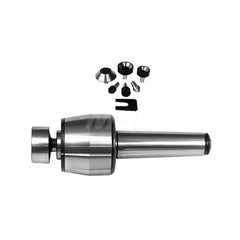 Live Center: Taper Shank, 3.464″ Head Length 700 lb Workpiece Weight, 4,000 Max RPM, Standard Point