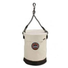 5740T WHT LEATHER BOTTOM BUCKET - Industrial Tool & Supply