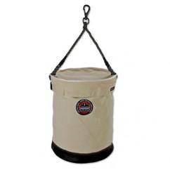 5745T XL WHT LEATHER BOTTOM BUCKET - Industrial Tool & Supply