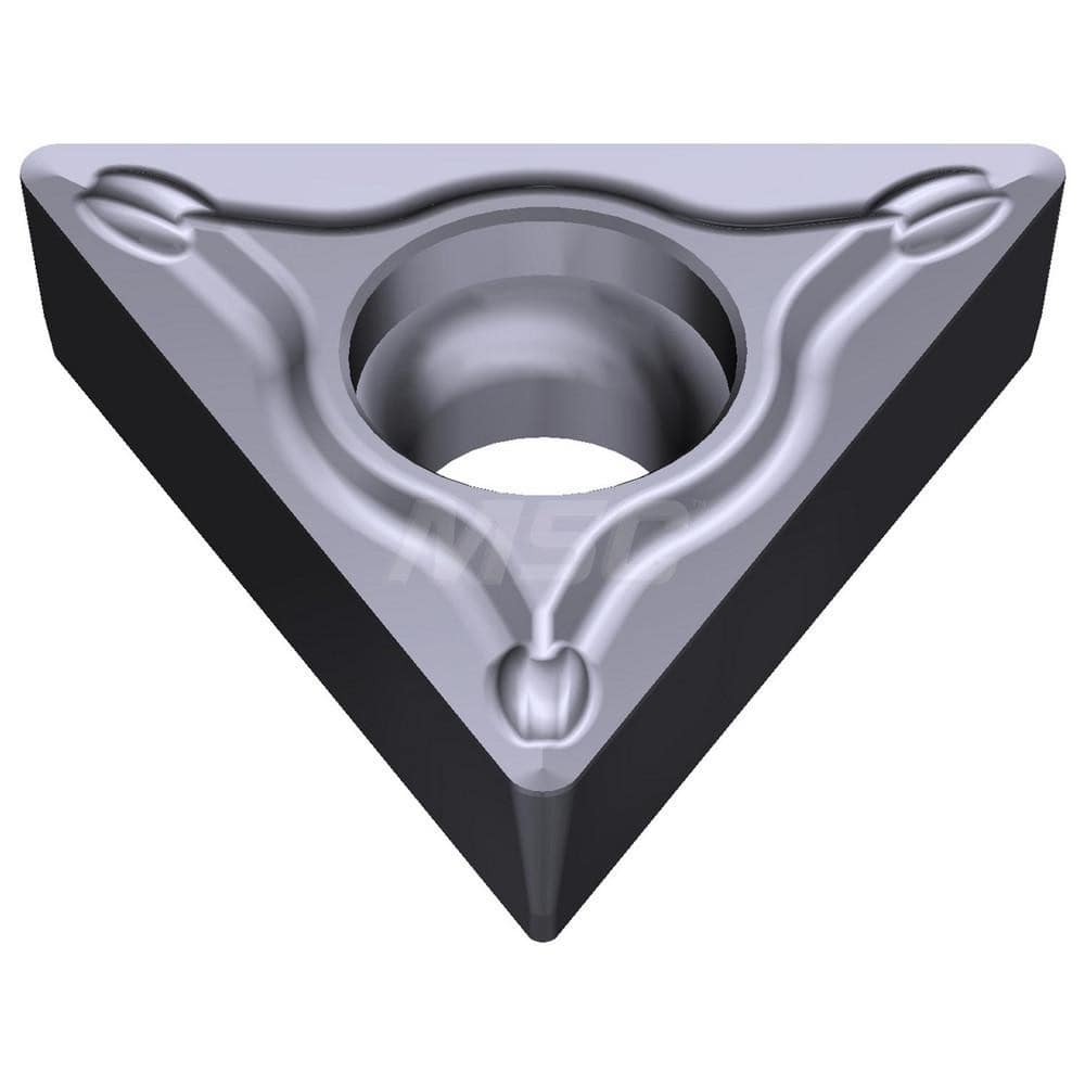 Turning Insert:  TPMT222ESU AC5005S,  Solid Carbide Absotech Finish,  0.4331″ Long,  1/4″ Inscribed Circle,  0.0315″ Corner Radius,  60.0 &deg N/A Series  AC5005S
