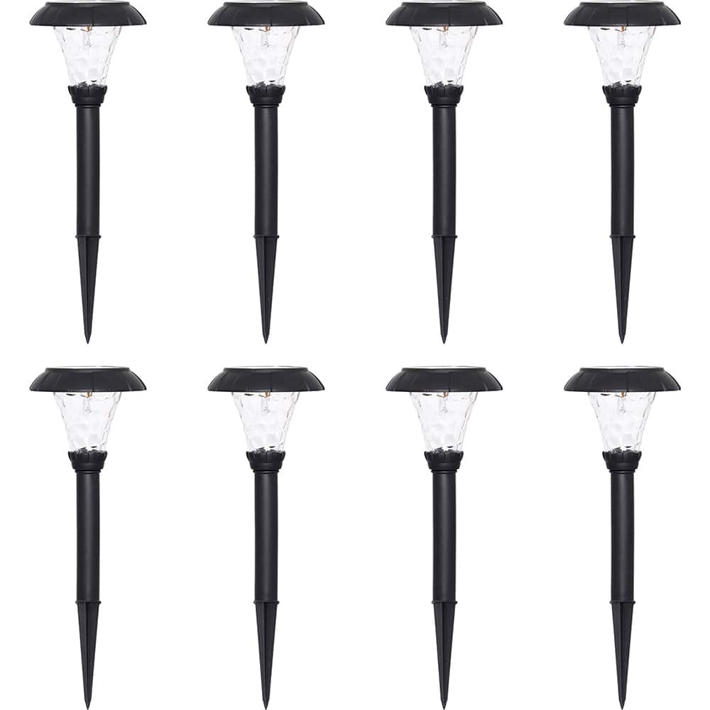 Westinghouse - Landscape Light Fixtures; Type of Fixture: Solar Path Light ; Mounting Type: Ground ; Lamp Type: LED ; Housing Material: Plastic ; Housing Color: Black ; Wattage: 0.85 - Exact Industrial Supply