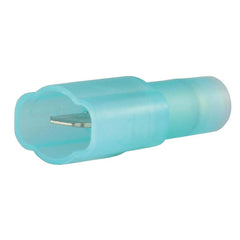 Wire Disconnects; Gender: Male; Insulation Type: Fully Insulated; Insulation Material: Nylon; Connection Type: Crimp; Compatible Wire Size (sq mm): 1.5-2.5; Tab Width (Decimal Inch): 0.187; Tab Width (mm): 0.187 in; 4.75 mm; Color: Blue; Contact Material: