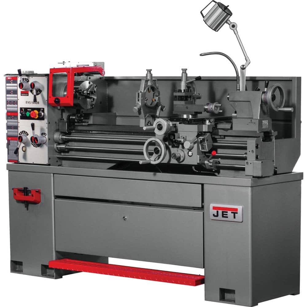 Jet - Bench, Engine & Toolroom Lathes Machine Type: Bench Lathe Spindle Speed Control: Electronic Variable Speed - Industrial Tool & Supply