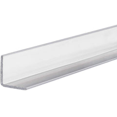 USA Sealing - Plastic Angles; Material: Polycarbonate ; Leg Length (Inch): 1-1/2 ; Leg Height (Inch): 1.00 ; Thickness (Inch): 0.0500 ; Length (Feet): 1.000 ; Type: 90 Degree Polycarbonate Angle - Exact Industrial Supply