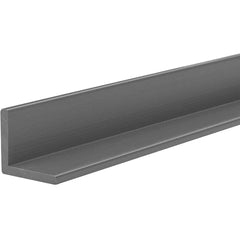 USA Sealing - Plastic Angles; Material: PVC ; Leg Length (Inch): 1-1/2 ; Leg Height (Inch): 1.00 ; Thickness (Inch): 1/4 ; Length (Feet): 1.000 ; Type: 90 Degree PVC Angle - Exact Industrial Supply