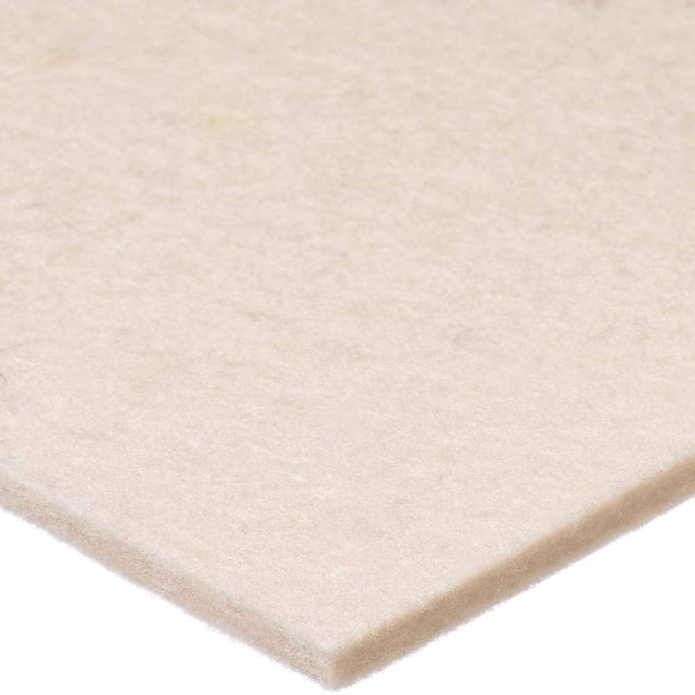 USA Sealing - Felt Sheets; Material: Felt ; Thickness (Decimal Inch): 0.0625 ; Thickness (Inch): 1/16 ; Width (Inch): 1.0000 ; Length (Inch): 120 ; Density (Lb./Sq. Yd.): 16.00 - Exact Industrial Supply