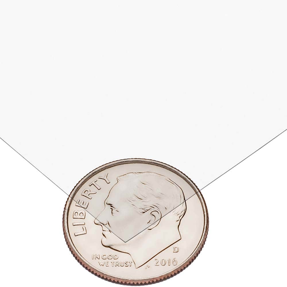 USA Sealing - Plastic Film; Material: Polyester ; Thickness (Decimal Inch): 0.0010 ; Width (Inch): 36.0000 ; Width (Feet): 3.00 ; Length (Feet): 4100.000 - Exact Industrial Supply