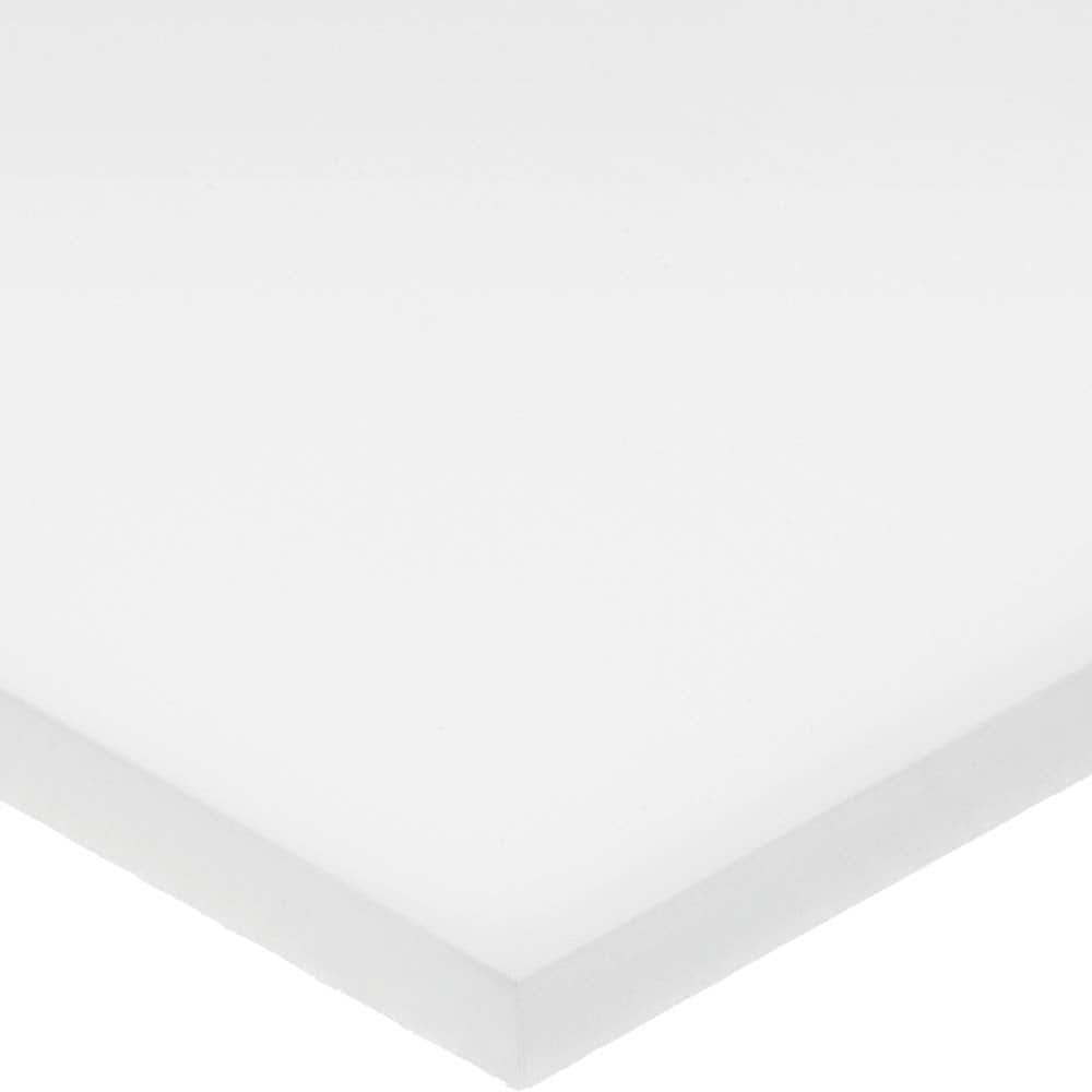 USA Sealing - Plastic Bars; Material: Polyethylene (UHMW) ; Shape: Rectangular ; Height (Inch): 1/2 ; Width (Inch): 2-1/2 ; Length (Feet): 2.000 ; Color: Black - Exact Industrial Supply