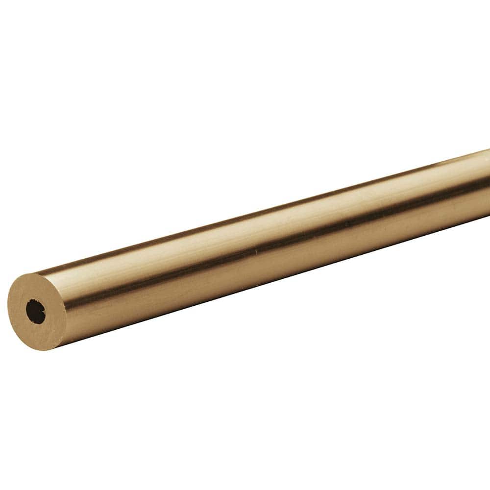 USA Sealing - Plastic Tubes; Material: ABS ; Inside Diameter (Inch): 1/2 ; Maximum Length (Inch): 12 ; Wall Thickness (Inch): 1/8 ; Color: Beige ; Shape: Round - Exact Industrial Supply