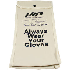 ‎148-6016 Electrical Glove Bags - Novax - Canvas Bag for 16 In. Electrical Rated Glove - Natural - Exact Industrial Supply