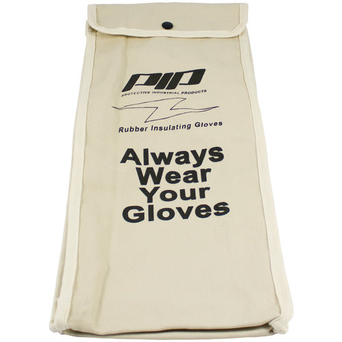 ‎148-6018 Electrical Glove Bags - Novax - Canvas Bag for 18 In. Electrical Rated Glove - Natural - Exact Industrial Supply