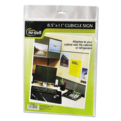 NuDell - Display & Organizer Accessories Type: Sign Holder For Use With: Signs - Industrial Tool & Supply