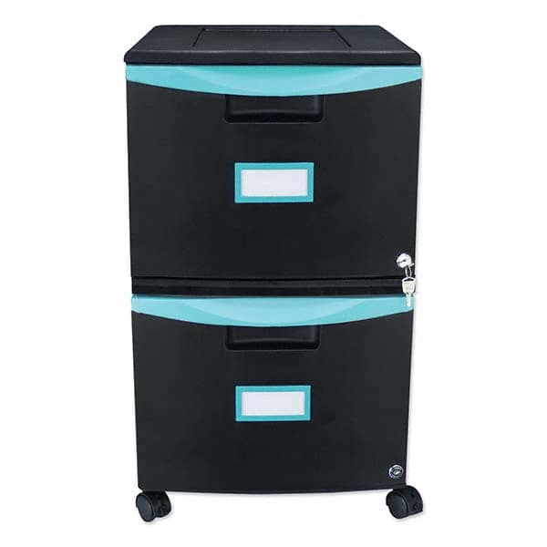 Storex - File Cabinets & Accessories Type: Mobile File Number of Drawers: 2 - Industrial Tool & Supply