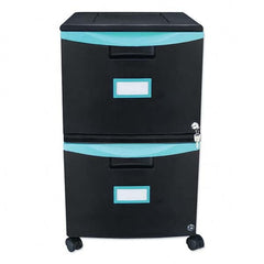 Storex - File Cabinets & Accessories Type: Mobile File Number of Drawers: 2 - Industrial Tool & Supply