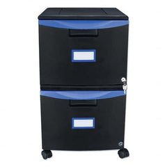 Storex - File Cabinets & Accessories Type: Mobile File Number of Drawers: 2 - Industrial Tool & Supply