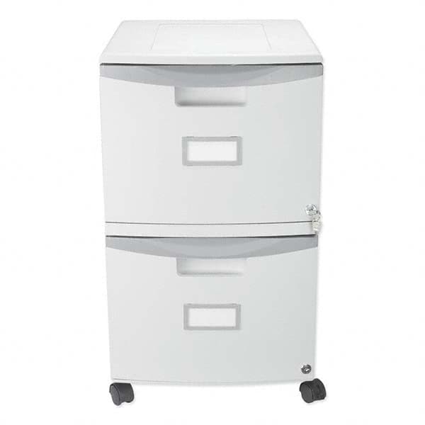 Storex - File Cabinets & Accessories Type: Mobile File Number of Drawers: 2 - Industrial Tool & Supply