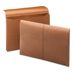 SMEAD - File Folders, Expansion Folders & Hanging Files Folder/File Type: Expanding Wallet Color: Brown - Industrial Tool & Supply