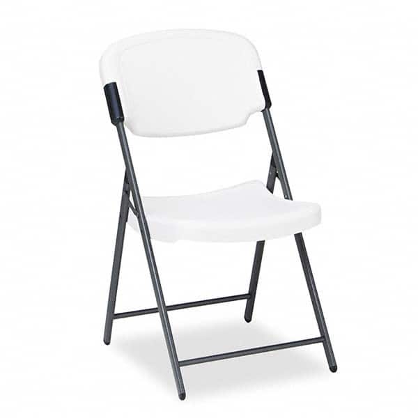 ICEBERG - Folding Chairs Pad Type: Folding Chair Material: Blow-Molded High-Density Polyethylene; Steel - Industrial Tool & Supply