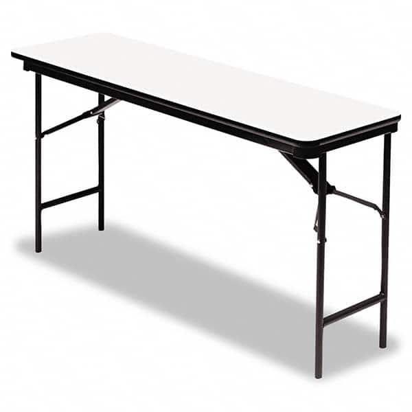 ICEBERG - Folding Tables Type: Rectangular Folding Table Width (Inch): 72 - Industrial Tool & Supply