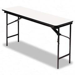 ICEBERG - Folding Tables Type: Rectangular Folding Table Width (Inch): 72 - Industrial Tool & Supply