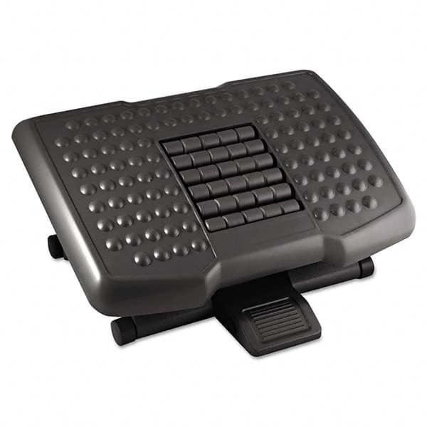 Kantek - Foot Rests Position Type: Adjustable Footrest Color: Black - Industrial Tool & Supply