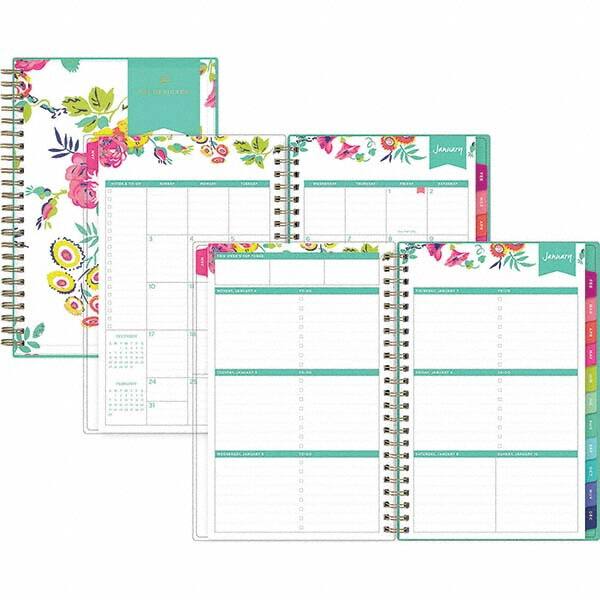 Blue Sky - Note Pads, Writing Pads & Notebooks Writing Pads & Notebook Type: Weekly/Monthly Planner Size: 8 x 5 - Industrial Tool & Supply