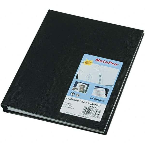 Blueline - Note Pads, Writing Pads & Notebooks Writing Pads & Notebook Type: Daily Agenda Size: 9-1/4 x 7-1/4 - Industrial Tool & Supply